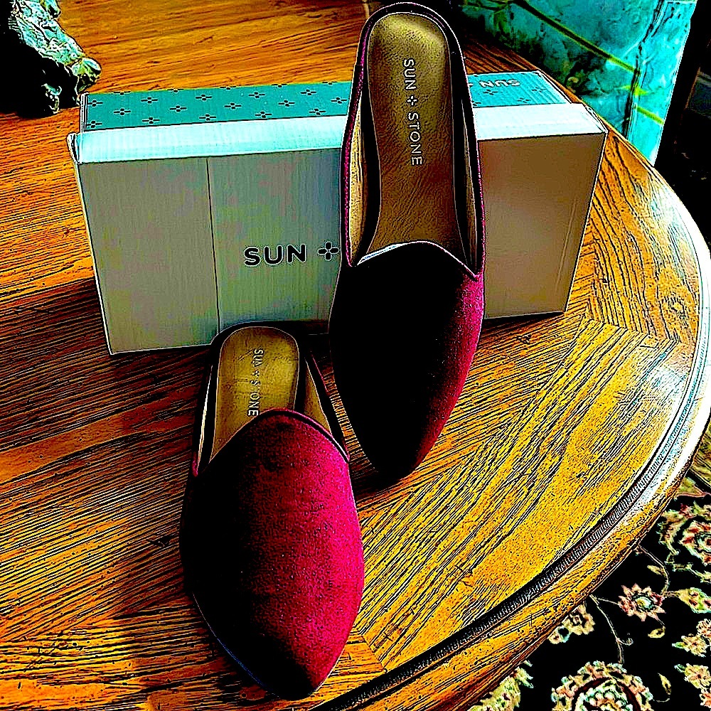 👠NWT InBox Sleek Suede Mule. In Trend Color Plum…I see Merlot. Comfy&Stylish.S:8